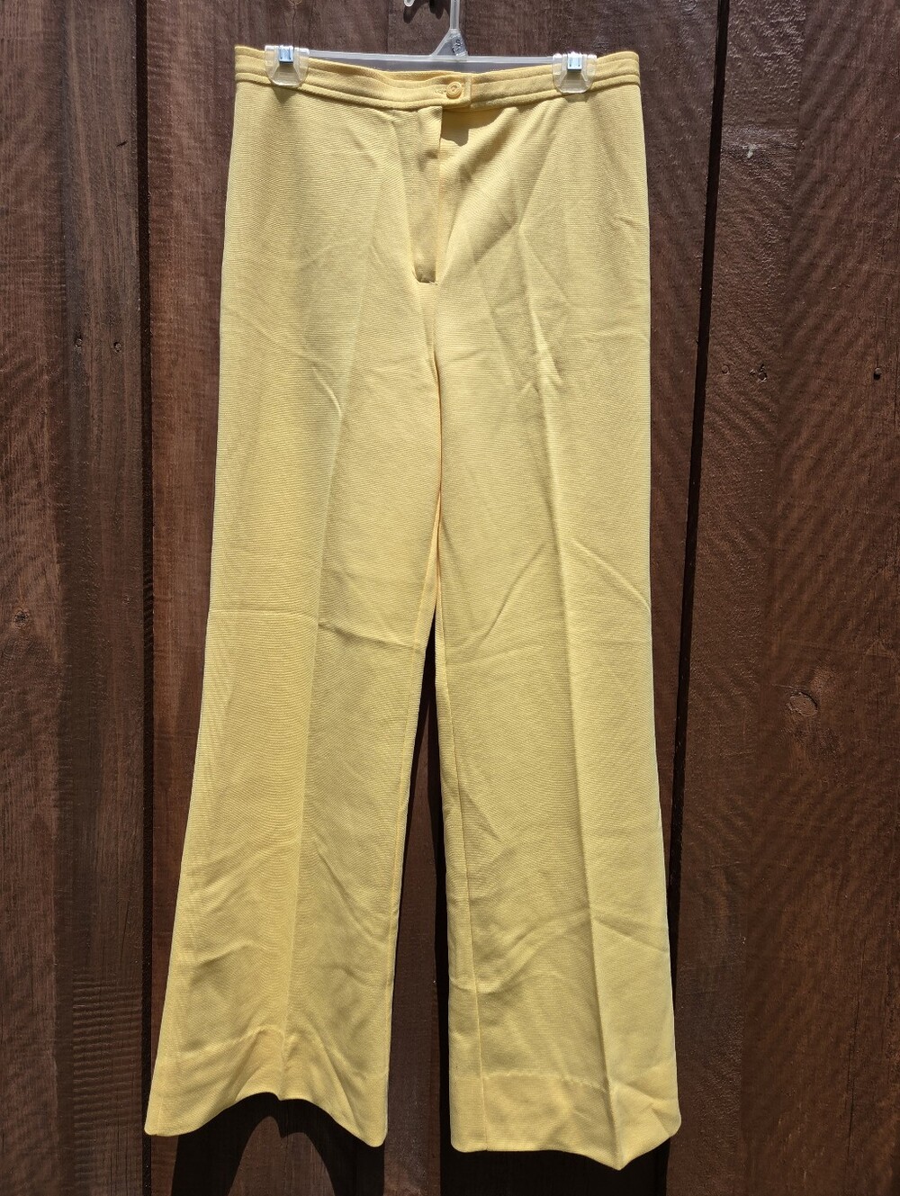 1970s The Red Eye High Waisted Polyknit Pants